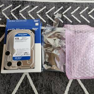 Western Digital DTP PC HDD増設 6TB 3.5インチ WD Blue SATA 使用時間5679時間 箱あり