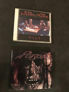 Poison Richie Kotzen CD2枚 国内盤 TILT Native Tongue ポイズン リッチーコッツェン
