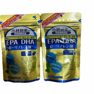 小林製薬 EPA DHA α-リノレン酸 青魚のサラサラな成分配合　30日分　2袋セット