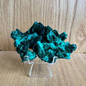 マラカイト 孔雀石 くじゃくいし コンゴ産 120g 9cmx6cm #鉱石 原石 天然石 パワーストーン Malachite