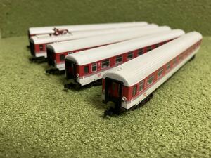 Fleischmann DBAG EuroCity Oriental Red 5両セット②