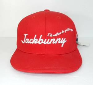 JACK BUNNY ジャックバニー おしゃれなキャップ サイズフリー 男性にも 未使用 ヤマト便送料込み 