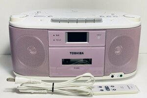 【完動品・きれい】東芝CDラジカセ TY-CDS5