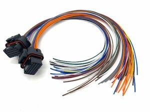 KTD A connector . correspondent Loom 0.35m Harness KTD0.35LAB