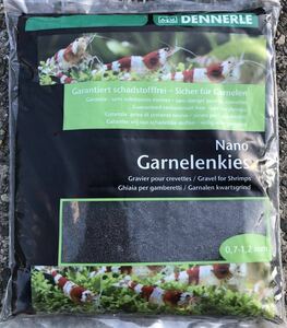 4 kilo denali nano gravel slawesi black (0.7 millimeter bead )( tropical fish water plants bee shrimp Corydoras meda Katana go( new goods unused free shipping )