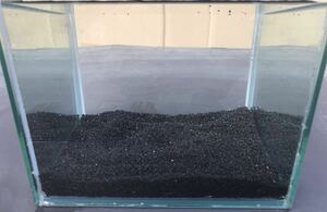 3 kilo denali crystal кварц бриллиантовый черный (1~2 мм шарик )( тропическая рыба водоросли золотая рыбка meda Katana go Япония пресноводная рыба ) новый товар не использовался бесплатная доставка 