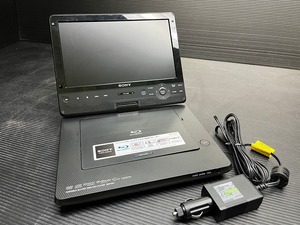 B98★【美品 動作品】ソニー SONY ポータブルブルーレイプレーヤー Blu-ray／BDP-SX1