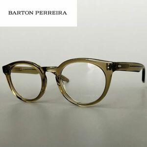 メガネ◆BARTON PERREIRA◆バートンペレイラ【新品】ボストン クリア