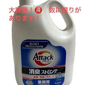 花王プロフェッショナルシリーズ 業務用　４キロ 消臭ストロング　介護用　※送料込みの値段になります