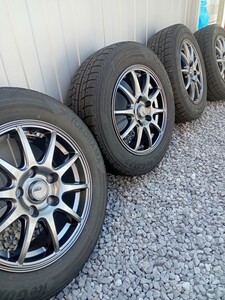 195/65R/15スタッドレスホイール4本セット(ナット)手渡し限定