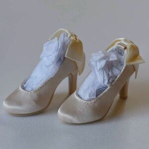 SDGr女の子 SD16女の子 DD サイズ ボークス製 パンプス 靴 シャンパンゴールド色 中古美品