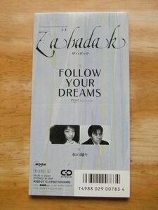 8cm シングルCD　ZABADAK ザバダック　FOLLOW YOUR DREAMS