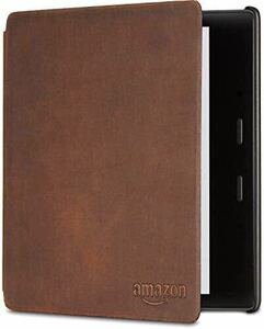 d-232 【Kindle Oasis 第10世代用】Amazon純正 プレミアムレザーカバー　傷つきやすい素材です。使い込むと9枚目のようになり味が出ます。