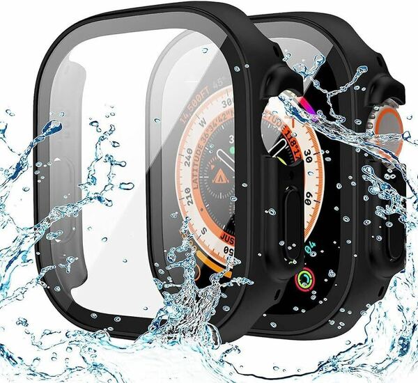 d-178【2023強化版】AMAPC for Apple Watch 防水ケース 45mm 対応 と互換性があり 数秒で Ultra シリーズの外観に変換できます