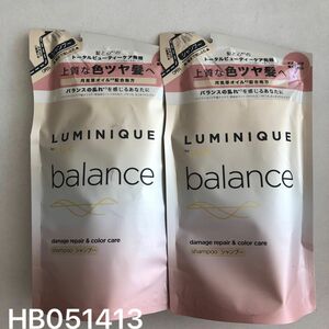 LUX LUMINIQUE balance ラックス ルミニーク バランス ダメージリペア カラーケア シャンプー詰替 2個セット