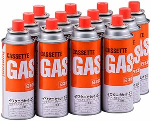 岩谷産業(Iwatani Sangyo)イワタニ カセットガス 専用ボックス入り 12本組 CB-250-OR-12BOX