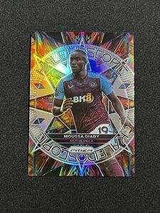 Moussa Diaby 2023-24 Panini Prizm EPL Kaleidoscopic Silver Prizm ムサ・ディアビ Aston Villa