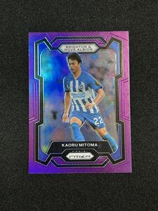 三笘薫 2023-24 Panini Prizm EPL Purple Prizm Kaoru Mitoma Brighton 日本代表