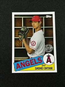 大谷翔平 2020 Topps Update Series 1985 #85TB-47 Shohei Ohtani MLB