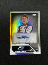 Roman Stanek 2023 Topps Chrome Fomula 1 Refractor Auto 直筆サイン ロマン・スタネク F1 F2_画像1