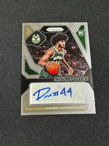 【RC】 Andre Jackson Jr. アンドレ・ジャクソンJr. 2023-24 Panini NBA Prizm Rookie Auto 直筆サイン バックス