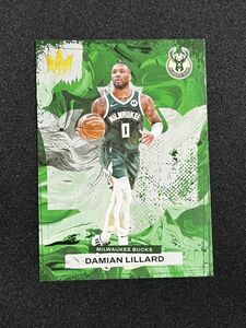 【SP】 Damian Lillard デイミアン・リラード 2023-24 Panini NBA Court Kings Stealth パラレル版 バックス