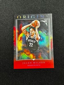 【RC】 Jalen Wilson ジェイレン・ウィルソン 2023-24 Panini NBA Origins Red Rookie ネッツ