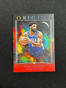 Joel Embiid ジョエル・エンビード 2023-24 Panini NBA Origins Red シクサーズ