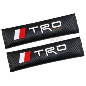 TOYOTA TRD シートベルト カバー ２コセット【新品、送料込み】