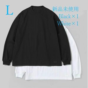 ennoy 2Pack L/S T-Shirts WHITE BLACK 24ss エンノイ ロンTee