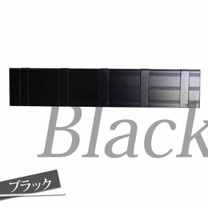 コートハンガー 壁掛けハンガーフック ハンガーフック 収納 フック 5連フック ブラック XH769B