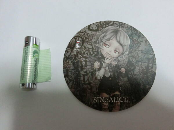 ★アニメグッズ★　「SINoALICE/シノアリス コースター　②」　※画像の電池はサイズ比較用です（付属しません）