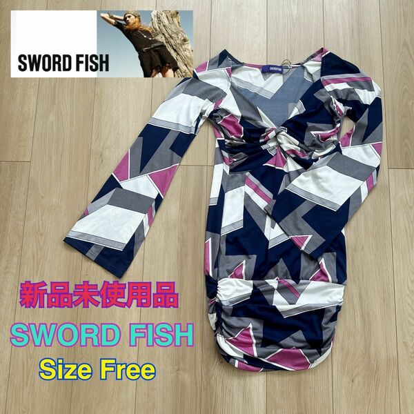 新品未使用　美品　sword fish ワンピース　ドレス