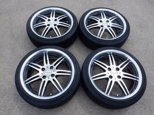 WORK VARIANZA 16インチ ULTLA SPORT NS-Ⅱ 165/45R16 74V ラジアルタイヤ 4本SET 前後違い ジャンク品 カスタム軽自動車