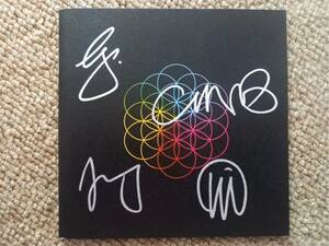 COLDPLAY・コールドプレイ 直筆サイン入りCD