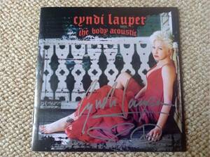 Cyndi Lauper・シンディローパー 直筆サイン入りCD