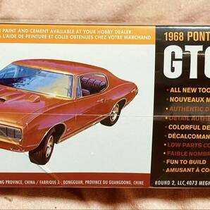 AMT 1/25 1968 PONTIAC GTO ※未開封※の画像3