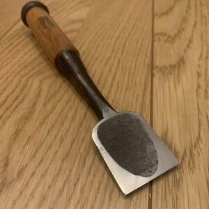 【追入れ鑿 1寸2分】chisel carpenter nomi plane 大工道具 鑿 ノミ かんな カンナ 組鑿 小鉋 梅弘 左市弘 田斎 國秀 ねずみ 黒田 きつね