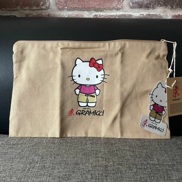 GRAMICCI/グラミチ x HELLO KITTY/ハローキティ　POUCH ポーチ　チノ2019年未使用