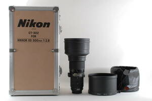 【美品 保障付 動作確認済】Nikon Ai-s Nikkor 300mm f/2.8 ED MF Telephoto Lens w/Hood ニコン マニュアルフォーカス レンズ #Q7038