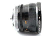 【美品 保障付 動作確認済】Canon FD 20mm f/2.8 S.S.C O Type Wide Angle MF Lens キヤノン マニュアルフォーカスレンズ #Q7543_画像6