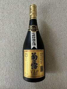 未開栓 本場泡盛 菊之露 V.I.P ゴールドVIP 泡盛 特選 古酒 長期熟成 720ml 30％ 純米製