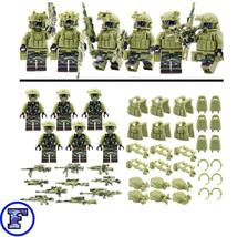 兵士 f ミニフィグ 兵隊 レゴ LEGO 互換 迷彩 子供 keI_画像2