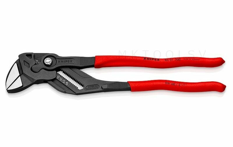 良品半額 KNIPEX クニペックス 新型 プライヤーレンチ 8601 300 目盛り付き