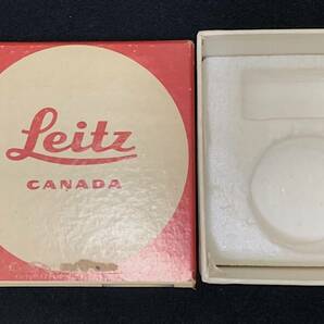 ライカ LEITZ CANADA ELMARIT 1:2.8 / 28mm レンズ 純正箱＋オリジナルサービスカード 1975年代製造 の画像5