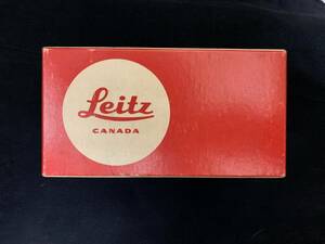 ライカ LEITZ CANADA SUMMICRON 1:2 / 35mm レンズ 純正箱＋オリジナルサービスカード 1973年代製造 シリアルナンバー＃2618937 