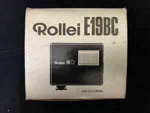 ローライ Rollei E19BC フラッシュ 純正箱＋使用説明書