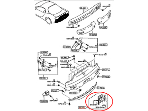 マツダ RX-7 純正 ナンバー プレート ホルダー サバンナ FD3S MAZDA rx-7 rx7 検 マフラー ホイール 後期 ドア レストア フロント SAVANNA