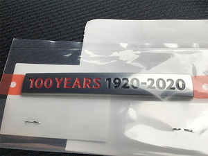 新品 未使用 100YEARS マツダ 100周年 オーナメント エンブレム 1920-2020 MX-30 CX-3 CX-5 CX-8 CX-30 ロードスター ND ND5RC RF MAZDA 3