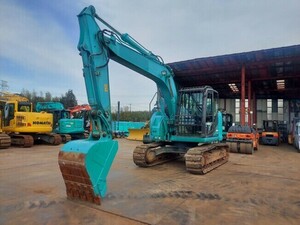 油圧ショベル(Excavator) Kobelco建機 SK135SR-3 202002 3,644h 配管仕様、低稼働、マルチLever譲渡書Yes 配